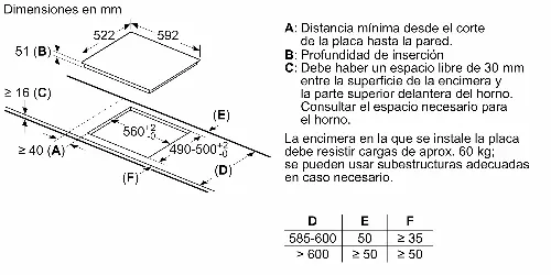 Placa Inducción Balay 3EB965LR