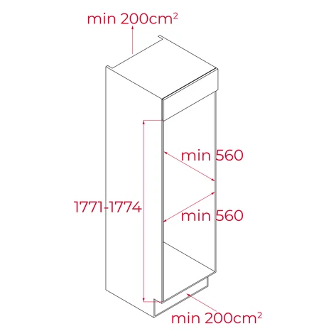 Frigorífico Combi Teka RBF73380FI