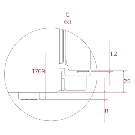 Frigorífico Combi Teka RBF73380FI