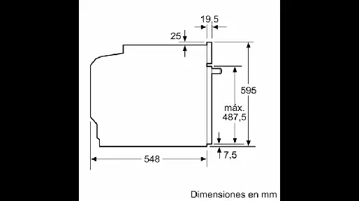 Horno Serie 6 - HBG579BS0 Bosch