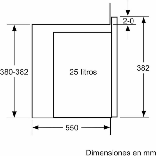 Microondas Integrable Balay 3CG5175B2